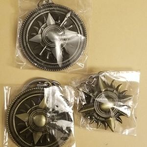 Game of Thrones family keychains
